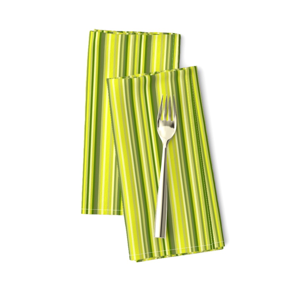 Avocdo Green Fruit Stripe || Chartreuse lime olive kelly forest