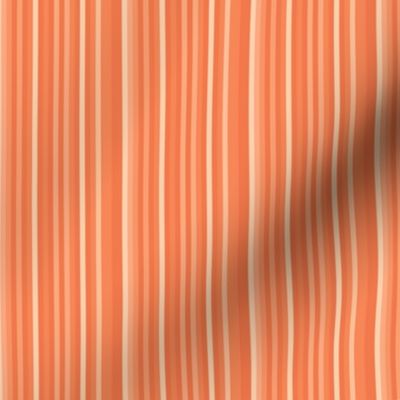 Dark terra cotta orange peach carrot candy stripe sienna southwest _ Miss Chiff Designs. 