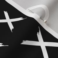 X to the O, black and white decor, monochrome theme, 