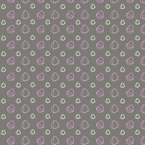 Grey and Pink Abtract