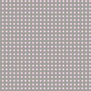 Grey and Pink Spots