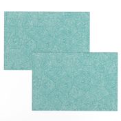 jumbo petoskey-stone pattern, off-white on  light turquoise