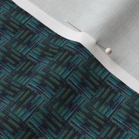 Beaded Basket Weave - Deep Sea
