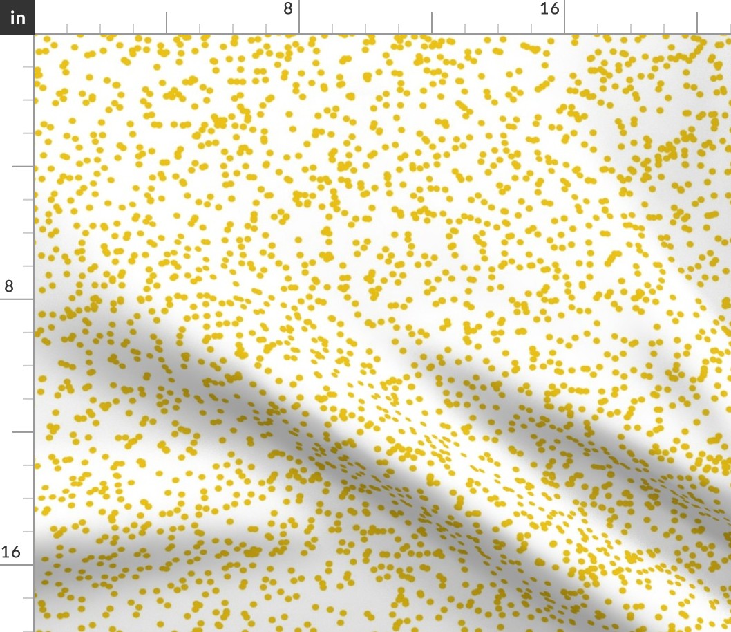 Messy Dots Mustard