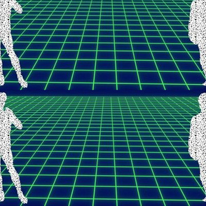 80's Computer Grid Dream