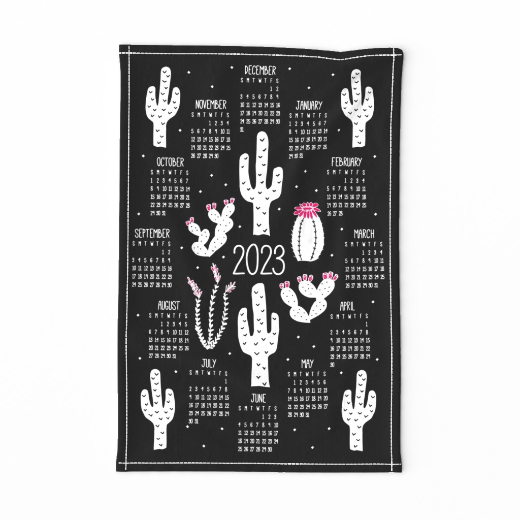 2023 Desert Cactus Calendar