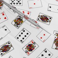 Scattered Playing Cards