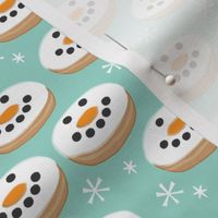 snowman-donuts