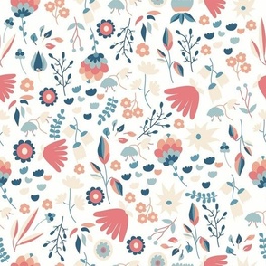 Pastel Flowers Pattern