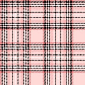 mod baby tartan coral