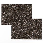 boho lounge - leopard brown-putty-black