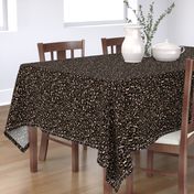 boho lounge - leopard brown-putty-black