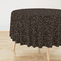 boho lounge - leopard brown-putty-black