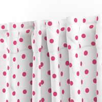 Rapture Rose Polkadots on White