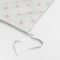 Rapture Rose Polkadots on White