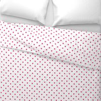 Rapture Rose Polkadots on White