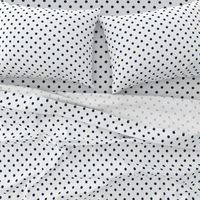 Sailor Blue Polkadots on White