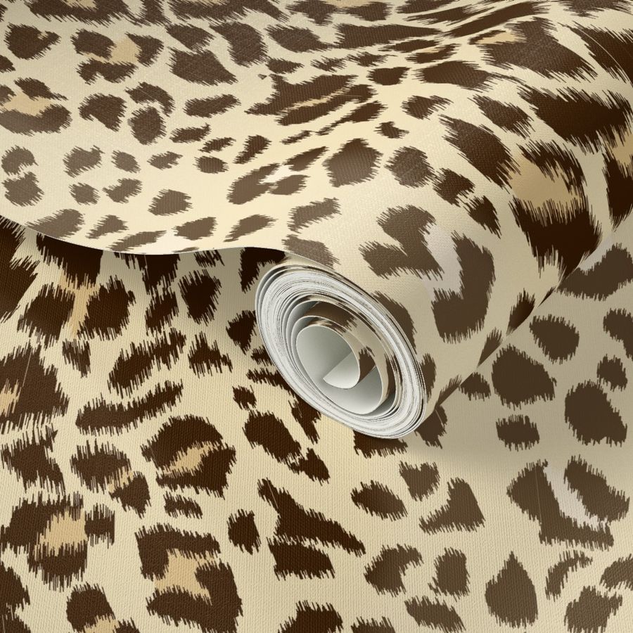 leopardo cazador, salvaje, leopardo | Spoonflower