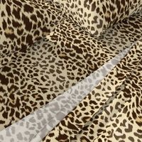 Realistic Wild Leopard Print