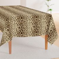 Realistic Wild Leopard Print