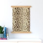 Realistic Wild Leopard Print