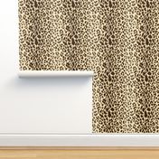 Realistic Wild Leopard Print