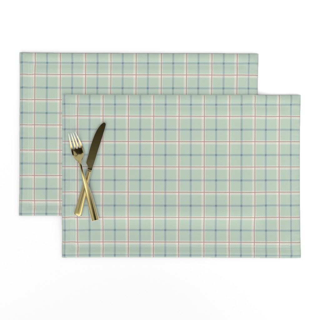 Griffith Tartan in Sage Green