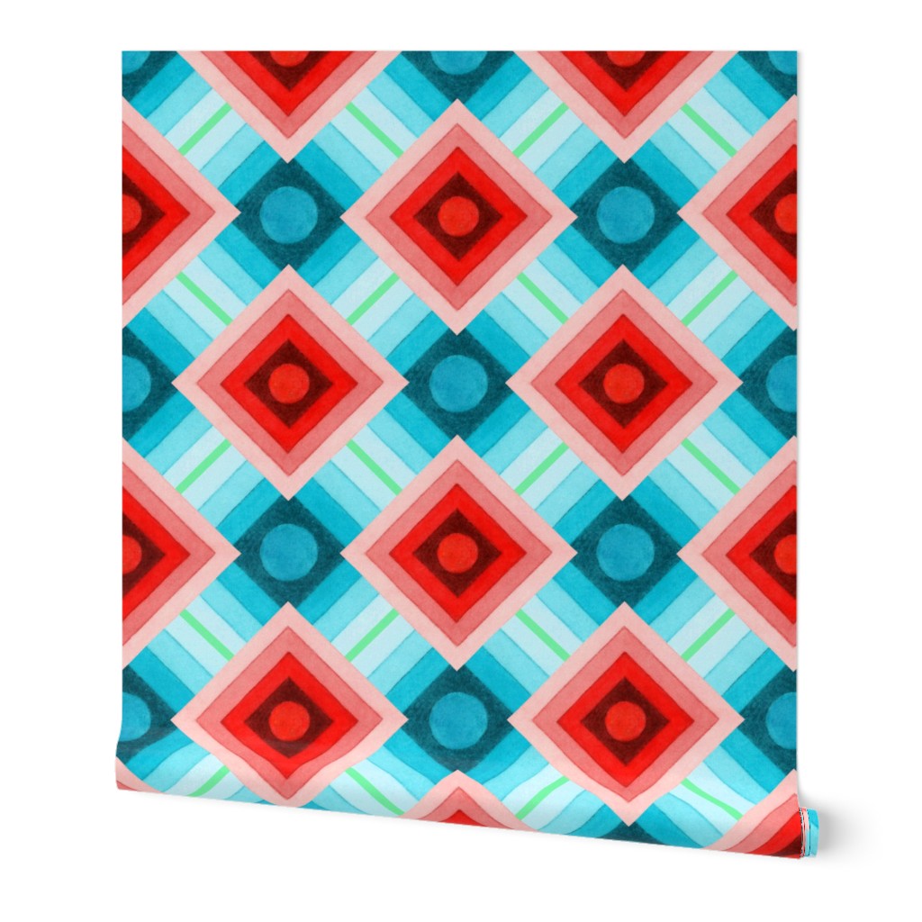 Nouveau Argyle Op Art