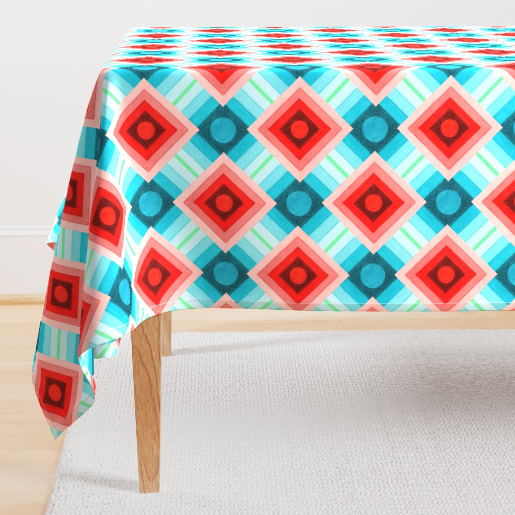 Nouveau Argyle Op Art