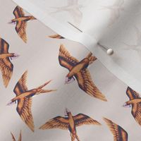 Swooping Swallows Copper Vanilla // small