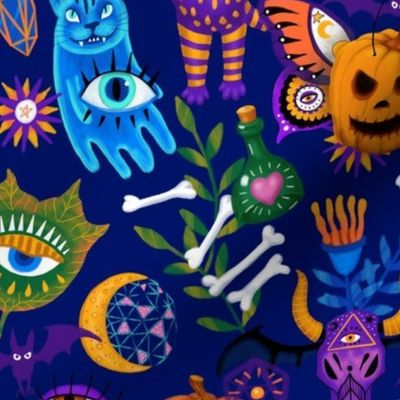 Eyes on You Halloween Pattern