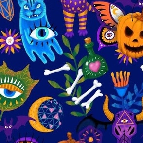 Eyes on You Halloween Pattern