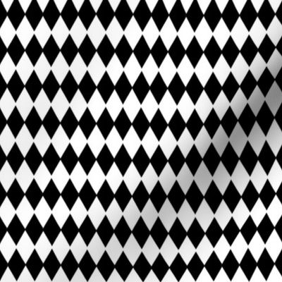 tiny_harlequin_diamond_black_and_white