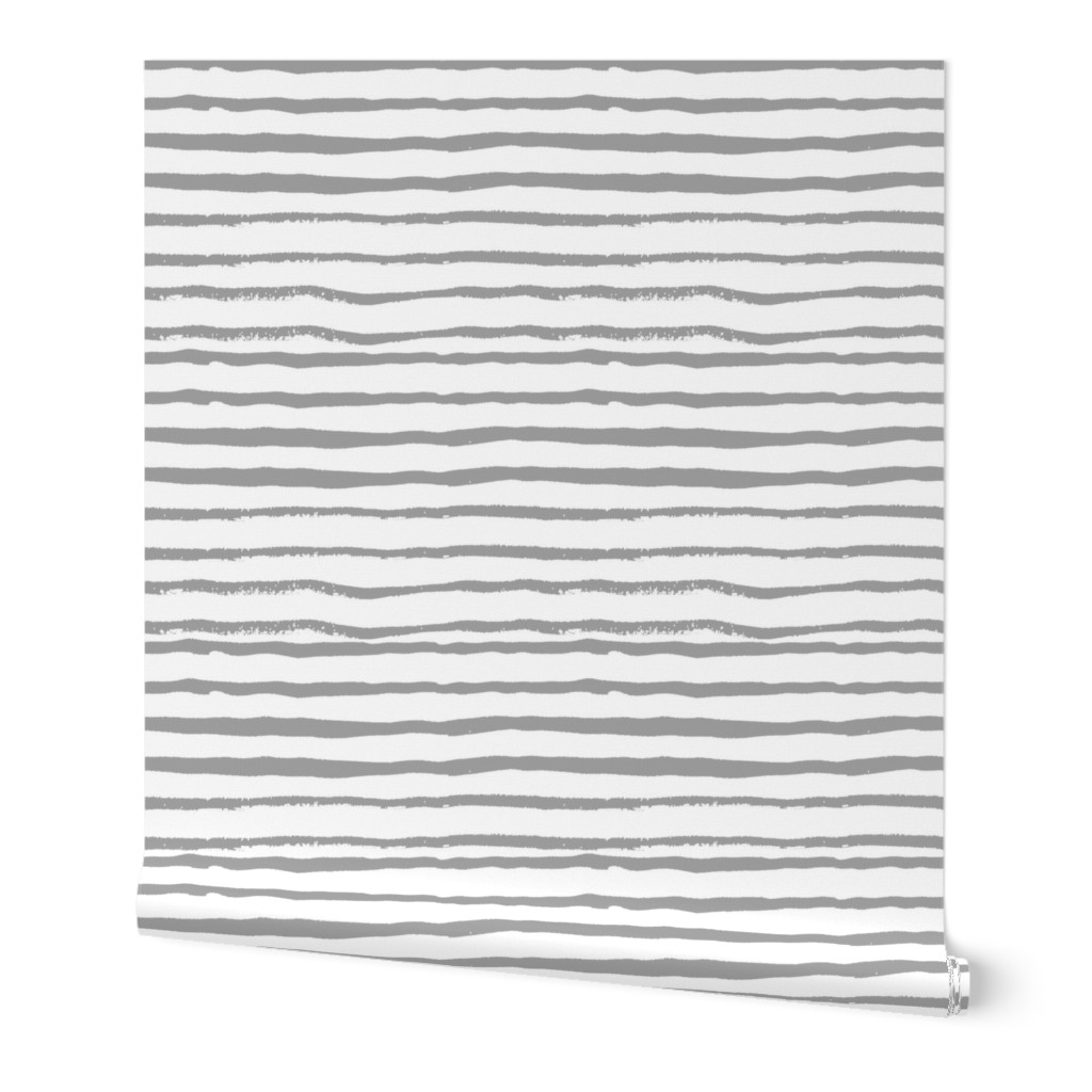 grey stripes fabric