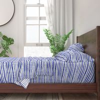 stripes - royal blue and white