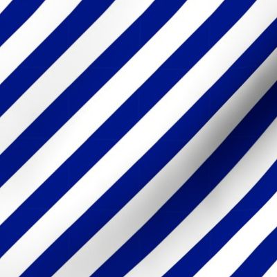 stripes - royal blue