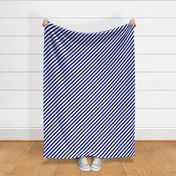 stripes - royal blue