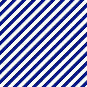 stripes - royal blue