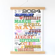 2023 Broadside Tea Towel Calendar & Wall Hanging*