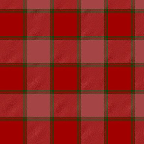 MacNab ancient tartan, 3" red , 1810 Wilson's of Bannockburn