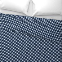 Half Inch Black and White Volleyballs on Navy Blue