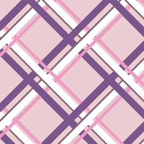 Plaid-Normous - Pink & Purple