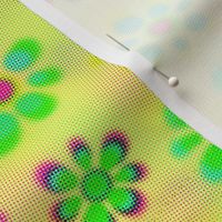 Psychedelic Flowers_Yellow_Halftone2