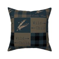 Wild child - little man - wholecloth