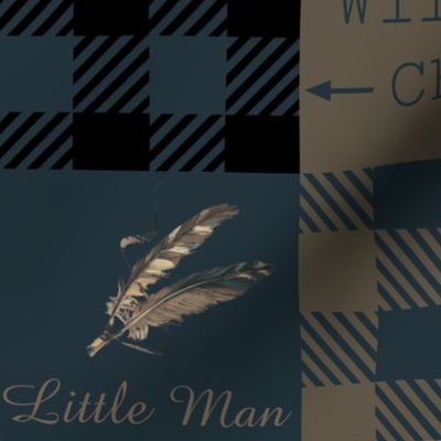 Wild child - little man - wholecloth