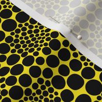 KUSAMA - black on bright yellow