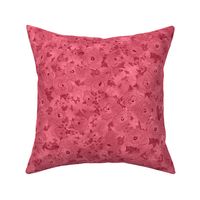 Ruffle Flowers Embossed Solid - Pink