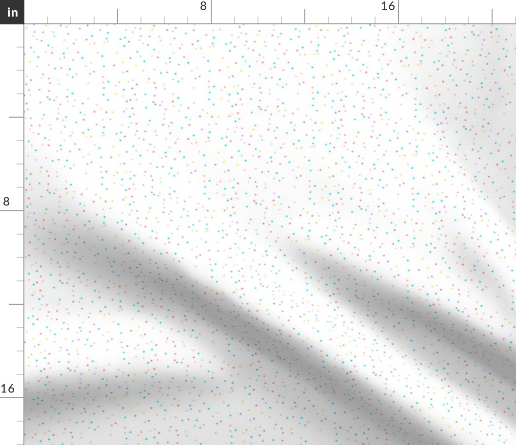 small polka dots - confetti coordinate
