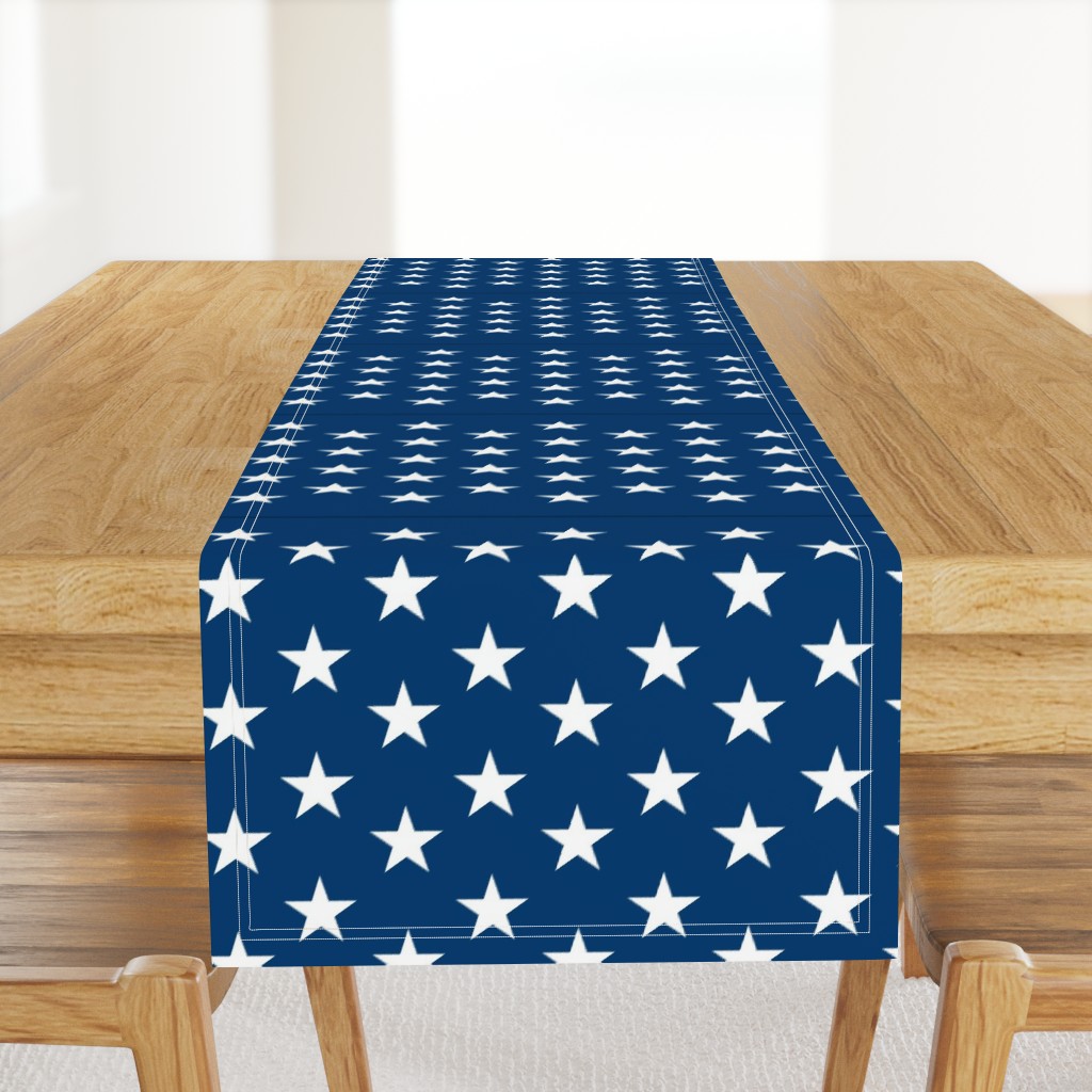 American flag - blue star field