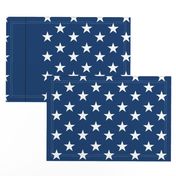 American flag - blue star field